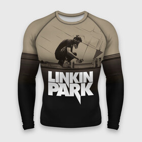 Мужской рашгард 3D с принтом Linkin Park Meteora в Рязани,  |  | benington | bennington | chester | hybrid | linkin | linking | meteora | mike | park | shinoda | theory | бенингтон | беннингтон | линкин | линкинг | майк | метеора | парк | рок | честер | шинода