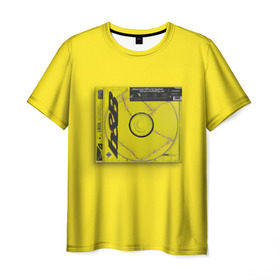 Мужская футболка 3D с принтом Post Malone - b&B в Рязани, 100% полиэфир | прямой крой, круглый вырез горловины, длина до линии бедер | Тематика изображения на принте: 