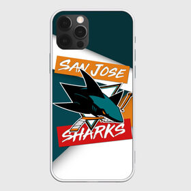 Чехол для iPhone 12 Pro Max с принтом Сан Хосе в Рязани, Силикон |  | nhl | san jose sharks | нхл | сан хосе шаркс | спорт