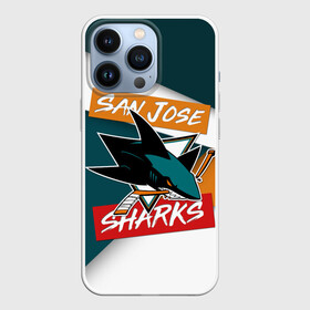 Чехол для iPhone 13 Pro с принтом Сан Хосе в Рязани,  |  | nhl | san jose sharks | нхл | сан хосе шаркс | спорт