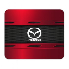 Коврик прямоугольный с принтом MAZDA SPORT в Рязани, натуральный каучук | размер 230 х 185 мм; запечатка лицевой стороны | auto | car | mazda | автомобиль | мазда | марка