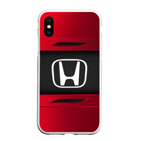 Чехол для iPhone XS Max матовый с принтом HONDA SPORT в Рязани, Силикон | Область печати: задняя сторона чехла, без боковых панелей | auto | car | honda | автомобиль | марка | хонда