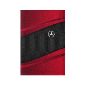 Обложка для паспорта матовая кожа с принтом MERCEDES BENZ SPORT в Рязани, натуральная матовая кожа | размер 19,3 х 13,7 см; прозрачные пластиковые крепления | Тематика изображения на принте: auto | car | carbon | mercedes | mercedes benz | автомобиль | машина | мерседес