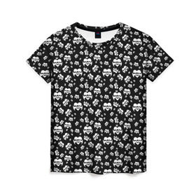 Женская футболка 3D с принтом Lizer_5 в Рязани, 100% полиэфир ( синтетическое хлопкоподобное полотно) | прямой крой, круглый вырез горловины, длина до линии бедер | lizer | лизер