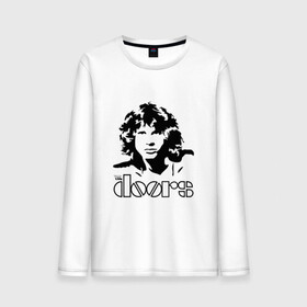 Мужской лонгслив хлопок с принтом The Doors в Рязани, 100% хлопок |  | jim morrison | группа | двери | джим моррисон | дорз | дорс | зе дорс