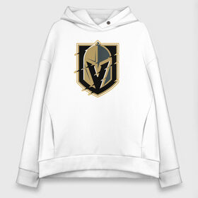 Женское худи Oversize хлопок с принтом Vegas Golden Knights в Рязани, френч-терри — 70% хлопок, 30% полиэстер. Мягкий теплый начес внутри —100% хлопок | боковые карманы, эластичные манжеты и нижняя кромка, капюшон на магнитной кнопке | nhl | stanley cup | vegas golden knights | vegas knights | вегас голден найтс | вегас найтс | кубок стенли | кубок стэнли | нхл | хоккей | хоккейный клуб