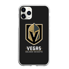 Чехол для iPhone 11 Pro матовый с принтом Vegas Golden Knights в Рязани, Силикон |  | Тематика изображения на принте: 