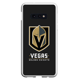 Чехол для Samsung S10E с принтом Vegas Golden Knights в Рязани, Силикон | Область печати: задняя сторона чехла, без боковых панелей | Тематика изображения на принте: 