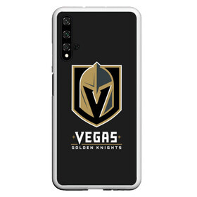 Чехол для Honor 20 с принтом Vegas Golden Knights в Рязани, Силикон | Область печати: задняя сторона чехла, без боковых панелей | Тематика изображения на принте: 