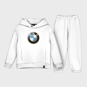 Детский костюм хлопок Oversize с принтом BMW в Рязани,  |  | bmw | logo | бмв | логотип бмв