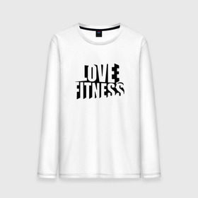 Мужской лонгслив хлопок с принтом Love fitness в Рязани, 100% хлопок |  | fitness | sport | yoga | жизни | здоровый | зож | йог | йога | кросфит | линии | надпись | образ | полосы | россии | россия | рф | сборная | символ | состязание | спорт | спортсмен | фитнес