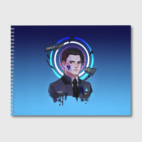 Альбом для рисования с принтом Detroit Become Human (2) в Рязани, 100% бумага
 | матовая бумага, плотность 200 мг. | Тематика изображения на принте: connor | cyberlife | detroit become human | deviant | kara | markus | ps4 | rk800 |  detroit: become human | детроит | детроит: стать человеком | игры | кара | коннор | конор | кэра | маркус | пиратs | эксклюзив