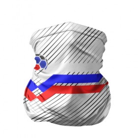 Бандана-труба 3D с принтом Фанат Российского футбола в Рязани, 100% полиэстер, ткань с особыми свойствами — Activecool | плотность 150‒180 г/м2; хорошо тянется, но сохраняет форму | 