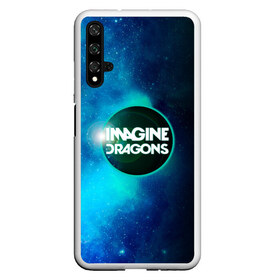 Чехол для Honor 20 с принтом Imagine Dragons в Рязани, Силикон | Область печати: задняя сторона чехла, без боковых панелей | dragons | imagine | альтернативный | американская | арена | бэн макки | группа | драгонс | дэн платцман | дэн рейнольдс | имеджин | инди | индирок | поп | рок | уэйн сермон | электроник