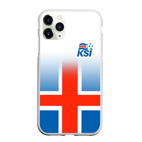 Чехол для iPhone 11 Pro матовый с принтом KSI ICELAND SPORT в Рязани, Силикон |  | Тематика изображения на принте: 2019 | fc | football | football club | iceland | ksi | sport | исландия | кси | сборная исландии | спорт | спортивные | униформа | фирменные цвета | фк | футбол | футбольный клуб