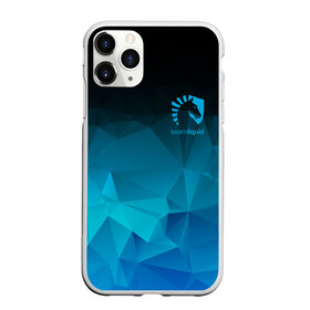 Чехол для iPhone 11 Pro Max матовый с принтом TEAM LIQUID E-SPORT в Рязани, Силикон |  | 2019 | blue | cybersport | esport | liquid | logo | pro league | team | team liquid | киберспорт | логотип | тим ликвид | фирменные цвета