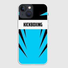 Чехол для iPhone 13 mini с принтом Kickboxing в Рязани,  |  | boxing | kickboxing | sport | боец | бой | бокс | боксер | борьба | кикбоксер | кикбоксинг | линии | надпись | полосы | россии | россия | рф | сборная | состязание | спорт | спортсмен | флаг