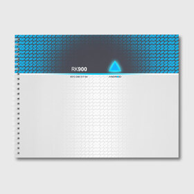 Альбом для рисования с принтом RK 900 CONNOR в Рязани, 100% бумага
 | матовая бумага, плотность 200 мг. | Тематика изображения на принте: connor | cyberlife | detroit become human | deviant | kara | markus | ps4 | rk800 |  detroit: become human | детроит | детроит: стать человеком | игры | кара | коннор | конор | кэра | маркус | пиратs | эксклюзив