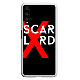 Чехол для Honor 20 с принтом scarlxrd_3 в Рязани, Силикон | Область печати: задняя сторона чехла, без боковых панелей | scarlxrd | мариус