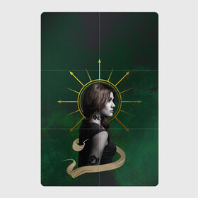 Магнитный плакат 2Х3 с принтом Clarissa Frey в Рязани, Полимерный материал с магнитным слоем | 6 деталей размером 9*9 см | freeform | shadowhunters | доминик шервуд | клэри фрэй | кэтрин макнамара | фэнтази
