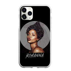 Чехол для iPhone 11 Pro матовый с принтом Rihanna в Рязани, Силикон |  | Тематика изображения на принте: rihanna | риана | рианна