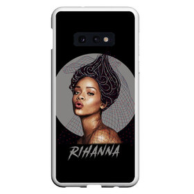 Чехол для Samsung S10E с принтом Rihanna в Рязани, Силикон | Область печати: задняя сторона чехла, без боковых панелей | Тематика изображения на принте: rihanna | риана | рианна