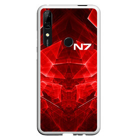 Чехол для Honor P Smart Z с принтом MASS EFFECT N7 в Рязани, Силикон | Область печати: задняя сторона чехла, без боковых панелей | Тематика изображения на принте: n7 | альянс | броня | костюм | масс эффект | н7