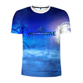 Мужская футболка 3D спортивная с принтом WARFRAME в Рязани, 100% полиэстер с улучшенными характеристиками | приталенный силуэт, круглая горловина, широкие плечи, сужается к линии бедра | 2019 | fortuna | stalker | warframe | варфрейм | сталкер | тэнно