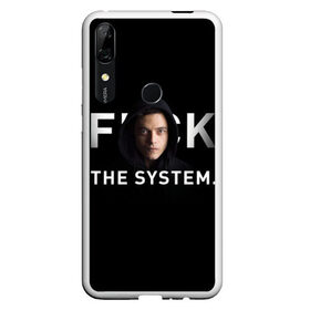 Чехол для Honor P Smart Z с принтом F*ck The System Mr Robot в Рязани, Силикон | Область печати: задняя сторона чехла, без боковых панелей | society | system | систему