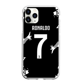 Чехол для iPhone 11 Pro матовый с принтом RONALDO JUVE SPORT в Рязани, Силикон |  | cr7 | fc | football | ronaldo | sport | криштиану роналду | роналдо | фк | форма | футбольный клуб | ювентус