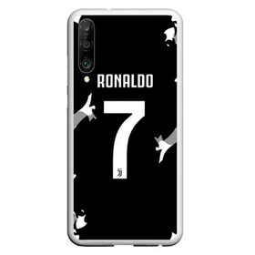 Чехол для Honor P30 с принтом RONALDO JUVE SPORT в Рязани, Силикон | Область печати: задняя сторона чехла, без боковых панелей | cr7 | fc | football | ronaldo | sport | криштиану роналду | роналдо | фк | форма | футбольный клуб | ювентус