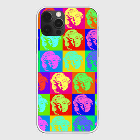 Чехол для iPhone 12 Pro Max с принтом pop-art Marilyn Monroe в Рязани, Силикон |  | Тематика изображения на принте: marilyn monroe | pop art | мэрилин монро | поп арт