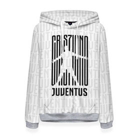 Женская толстовка 3D с принтом RONALDO JUVE SPORT в Рязани, 100% полиэстер  | двухслойный капюшон со шнурком для регулировки, мягкие манжеты на рукавах и по низу толстовки, спереди карман-кенгуру с мягким внутренним слоем. | club | cr7 | fc | football | ronaldo | sport | криштиану роналду | роналдо | спорт | фк | форма | футбольный клуб | ювентус