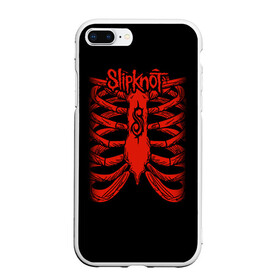 Чехол для iPhone 7Plus/8 Plus матовый с принтом Slipknot в Рязани, Силикон | Область печати: задняя сторона чехла, без боковых панелей | slipknot | грув | джей вайнберг | кори тейлор | крис фен | крэйг джонс | метал | мик томсон | музыка | ню | петля | рок | сид уилсон | скользящий узел | слайпкнот | слипкнот | слипнот | удавка