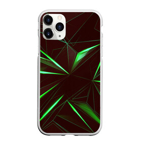 Чехол для iPhone 11 Pro матовый с принтом STRIPES GREEN 3D в Рязани, Силикон |  | Тематика изображения на принте: abstract | geometry | абстракция | геометрия | градиент | линии