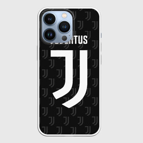 Чехол для iPhone 13 Pro с принтом Juventus FC Pattern в Рязани,  |  | Тематика изображения на принте: juventus | pattern | паттерн | форма | футбольная | юва | ювентус