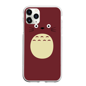 Чехол для iPhone 11 Pro матовый с принтом Тоторо в Рязани, Силикон |  | anime | my neighbor totoro | totoro | анимэ | мой сосед тоторо | тоторо