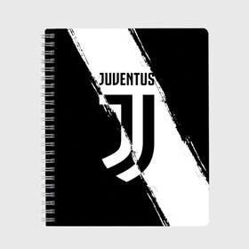 Тетрадь с принтом FC Juventus в Рязани, 100% бумага | 48 листов, плотность листов — 60 г/м2, плотность картонной обложки — 250 г/м2. Листы скреплены сбоку удобной пружинной спиралью. Уголки страниц и обложки скругленные. Цвет линий — светло-серый
 | fc juventus | juventus | криштиану роналду ювентус | фк ювентус | футбол | ювентус