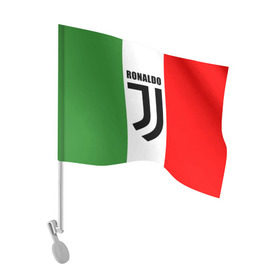 Флаг для автомобиля с принтом Ronaldo Juventus Italy в Рязани, 100% полиэстер | Размер: 30*21 см | cr7 | cristiano ronaldo | football | juventus | криштиану роналду | роналдо | роналду | футбол | ювентус