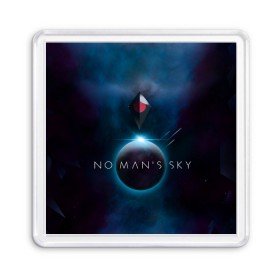 Магнит 55*55 с принтом No Man’s Sky в Рязани, Пластик | Размер: 65*65 мм; Размер печати: 55*55 мм | Тематика изображения на принте: no man sky | no mans sky | no man’s sky | no man’s sky next