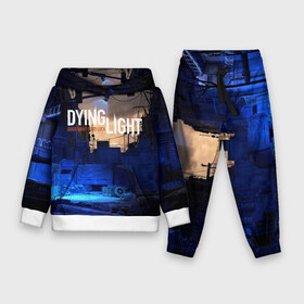 Детский костюм 3D (с толстовкой) с принтом GOOD NIGHT AND GOOD LUCK в Рязани,  |  | apocalypse | dying light | dying light 2 | game | gamer | player | zombie | игры | компьютерные игры 2019