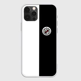 Чехол для iPhone 12 Pro Max с принтом MONOKUMA SCHOOL в Рязани, Силикон |  | Тематика изображения на принте: anime | bear | black  white | minomi | monokuma | pink | rabbit | school | аниме | главарь | миноми | монокума | черно белый | школа