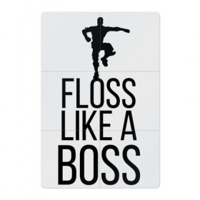 Магнитный плакат 2Х3 с принтом FLOSS LIKE A BOSS в Рязани, Полимерный материал с магнитным слоем | 6 деталей размером 9*9 см | Тематика изображения на принте: 