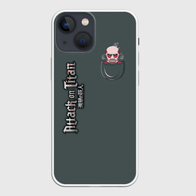 Чехол для iPhone 13 mini с принтом ATTACK ON TITAN. Pixel art в Рязани,  |  | 2 | 3 | anime | attack on titan | the wings of counterattack | аниме | анимэ | армин арлерт | атака на титанов | атака титанов | микаса аккерман | мультсериал | эрен йегер | японское