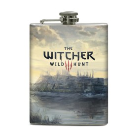 Фляга с принтом The Witcher 3: Wild Hunt в Рязани, металлический корпус | емкость 0,22 л, размер 125 х 94 мм. Виниловая наклейка запечатывается полностью | Тематика изображения на принте: wild hunt | witcher | арбалет | ведьмак 3 | геральт | дикая | магия | охота | сказка | сфера | фэнтези | цири