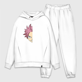 Мужской костюм хлопок OVERSIZE с принтом Natsu Quote в Рязани,  |  | fairy tail | нацу | хвост феи