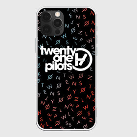 Чехол для iPhone 12 Pro Max с принтом TWENTY ONE PILOTS TOP в Рязани, Силикон |  | Тематика изображения на принте: 21 pilots | 21p | music | rock | top | trench | twenty one pilots | группа | музыка | рок