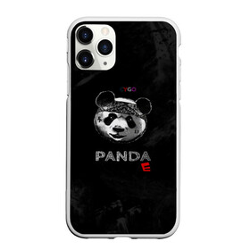 Чехол для iPhone 11 Pro матовый с принтом Cygo - panda E в Рязани, Силикон |  | cygo | panda e | rap | бандана | гепард | голова | леонид вакальчук | медведь | мы бежим с тобой как будто от гепарда | надпись | панда е | реп | репер | рэп | рэпер | сайго | суго | цуго