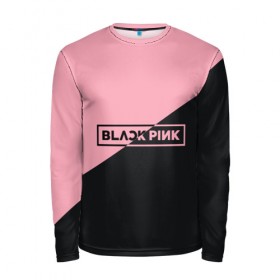 Мужской лонгслив 3D с принтом Black Pink в Рязани, 100% полиэстер | длинные рукава, круглый вырез горловины, полуприлегающий силуэт | black pink | blackpink | square two | square up | дженни ким | лалиса манобан