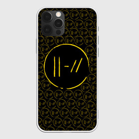 Чехол для iPhone 12 Pro с принтом TWENTY ONE PILOTS  TOP в Рязани, силикон | область печати: задняя сторона чехла, без боковых панелей | 21 pilots | 21p | music | rock | top | trench | twenty one pilots | группа | музыка | рок